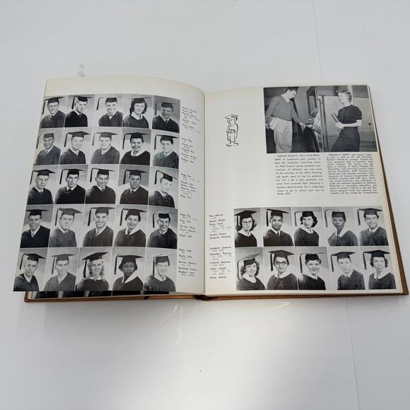 Vintage Compton College Yearbook, Compton, California-1957 - Picture 6 of 11